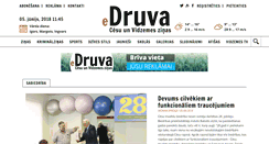 Desktop Screenshot of edruva.lv